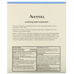 Aveeno, Active Naturals, Soothing Bath Treatment, Fragrance Free, 8 Single Use Bath Packets ,1.5 oz (42 g) Each. - The Supplement Shop