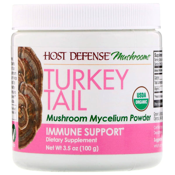 Fungi Perfecti, Turkey Tail, Mushroom Mycelium Powder, Immune Support, 3.5 oz (100 g) - The Supplement Shop