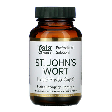Gaia Herbs Professional Solutions, St. John's Wort, 60 Liquid-Filled Capsules