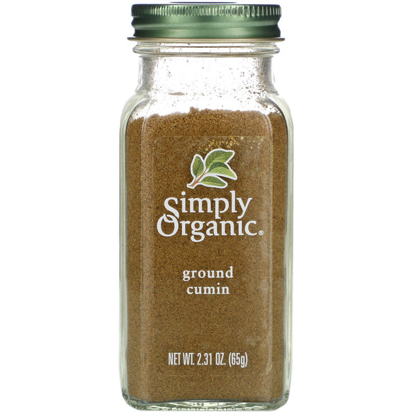 Simply Organic, Cumin, 2.31 oz (65 g) - The Supplement Shop