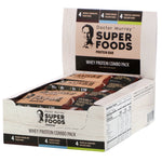 Dr. Murray's, Superfoods Protein Bars, Whey Protein Combo Pack, 12 Bars, 2.05 oz (58 g) Each - The Supplement Shop
