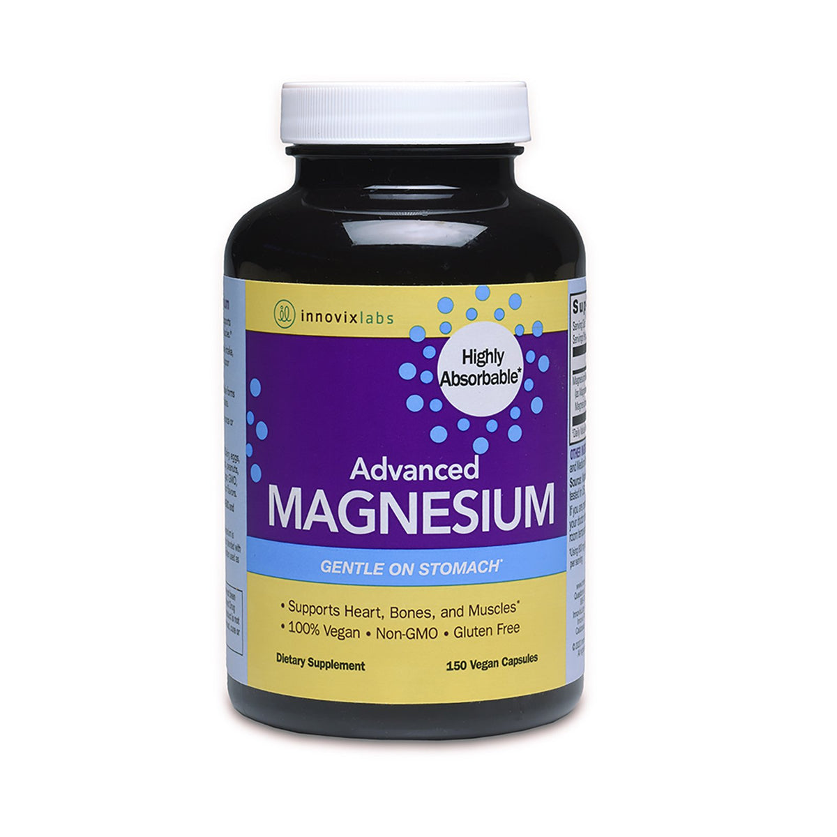 InnovixLabs, Advanced Magnesium, 150 Vegetarian Capsules (105 mg per C ...