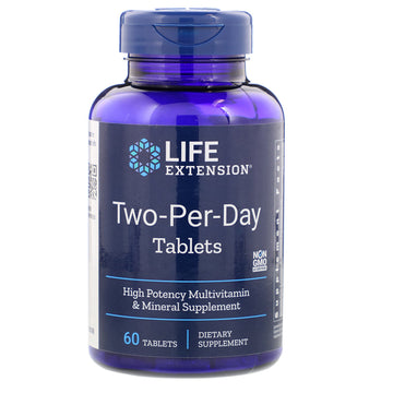 Life Extension, Two-Per-Day Tablets, 60 Tablets
