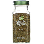 Simply Organic, Basil, 0.54 oz (15 g) - The Supplement Shop