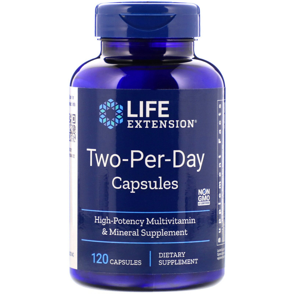 Life Extension, Two-Per-Day Multivitamin, 120 Capsules | The Supplement ...