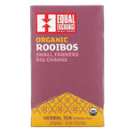 Equal Exchange, Organic Rooibos, Herbal Tea, 20 Tea Bags, 1.41 oz (40 g) - The Supplement Shop