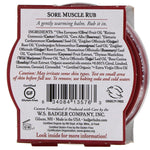 Badger Company, Organic, Sore Muscle Rub, Cayenne & Ginger, 2 oz (56 g) - The Supplement Shop