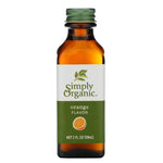 Simply Organic, Orange Flavor, 2 fl oz (59 ml) - The Supplement Shop