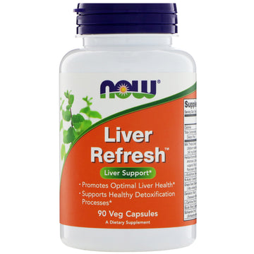 NOW Foods, Liver Refresh, 90 Veg Capsules