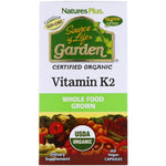 Nature's Plus, Source of Life, Garden, Vitamin K2, 60 Vegan Caps - The Supplement Shop