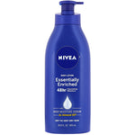 Nivea, Body Lotion, Essentially Enriched, 16.9 fl oz (500 ml) - The Supplement Shop