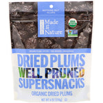 Made in Nature, Organic Dried Plums, Well Pruned Supersnacks, 6 oz (170 g) - The Supplement Shop
