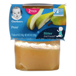 Gerber, Pear, 2 Pack, 4 oz (113 g) Each - The Supplement Shop