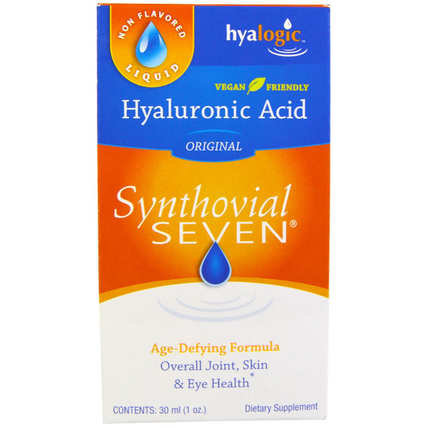 Hyalogic , Hyaluronic Acid, Synthovial Seven, 1 oz (30 ml) - The Supplement Shop