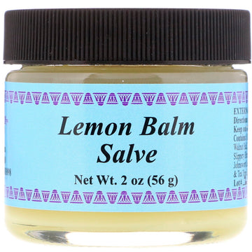WiseWays Herbals, Lemon Balm Salve, 2 oz (56 g)