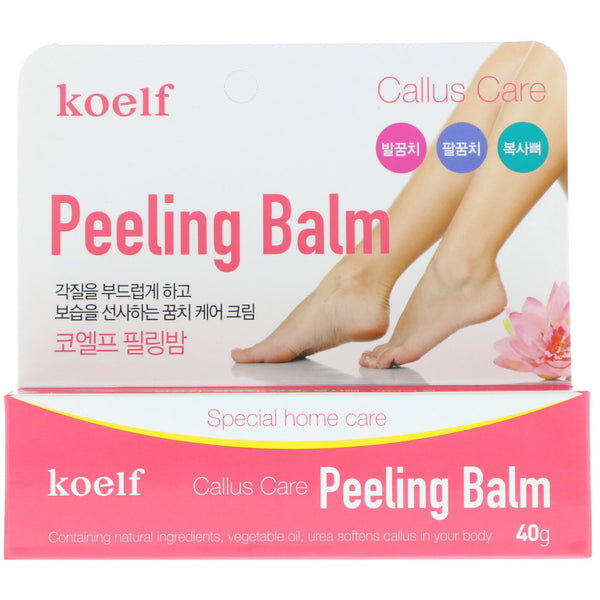 Koelf, Callus Care Peeling Balm, 40 g - The Supplement Shop
