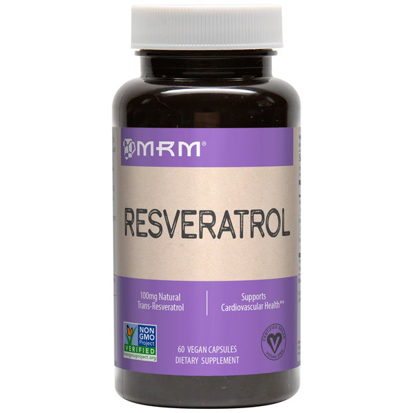 MRM, Resveratrol, 60 Vegan Capsules - The Supplement Shop