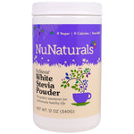 NuNaturals, NuStevia White Stevia Powder, 12 oz (340 g) - The Supplement Shop