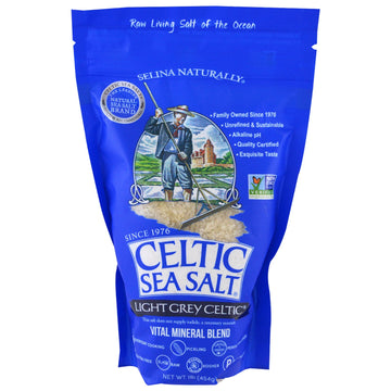 Celtic Sea Salt, Light Grey Celtic, Vital Mineral Blend, 1 lb (454 g)