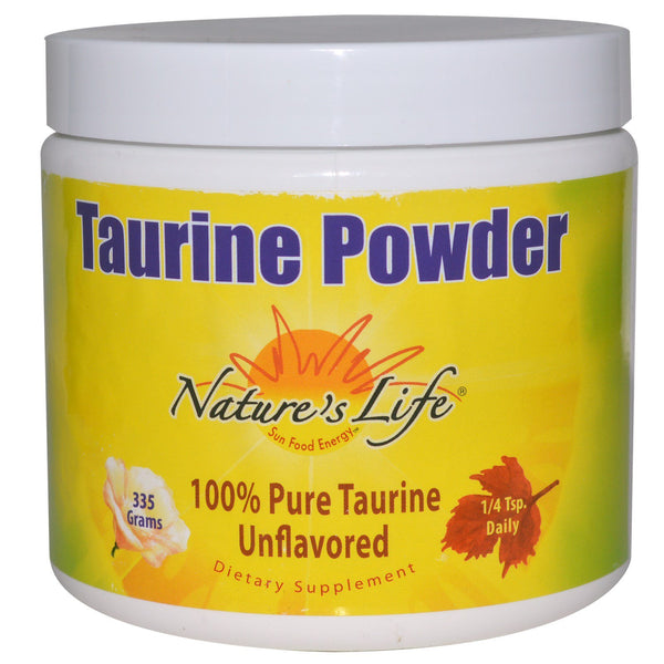 Nature's Life, Taurine Powder, Unflavored, 335 g