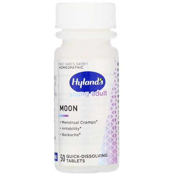Hyland's, Young Adult, Moon, 194 mg, 50 Quick-Dissolving Tablets - The Supplement Shop