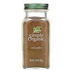 Simply Organic, Coriander, 2.29 oz (65 g) - The Supplement Shop