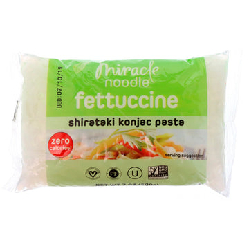 Miracle Noodle, Shirataki Konjac Pasta, Fettuccini, 7 oz (200 g)