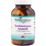Nutricology, Saccharomyces Boulardii, Friendly Probiotic Yeast, 120 Vegetarian Capsules - The Supplement Shop