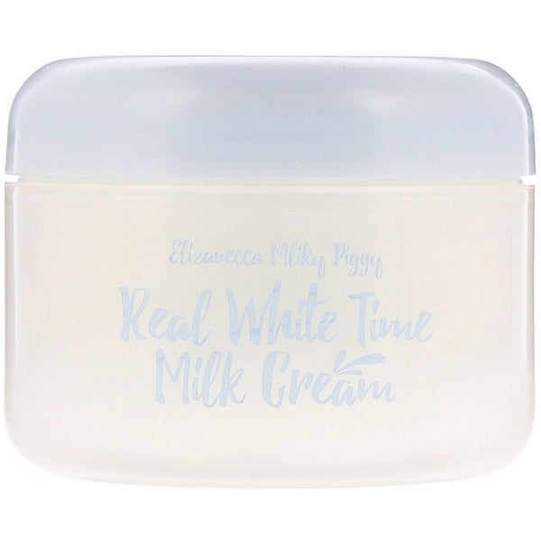 Elizavecca, Milky Piggy, Real White Time Milk Cream, 3.53 oz (100 g) - The Supplement Shop