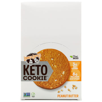 Lenny & Larry's, Keto Cookies, Peanut Butter, 12 Cookies, 1.6 oz (45 g) Each