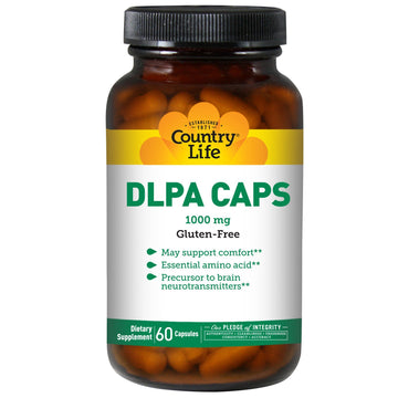 Country Life, DLPA Caps, 1000 mg, 60 Capsules