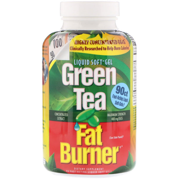 appliednutrition, Green Tea Fat Burner, 90 Fast-Acting Liquid Soft-Gels - The Supplement Shop