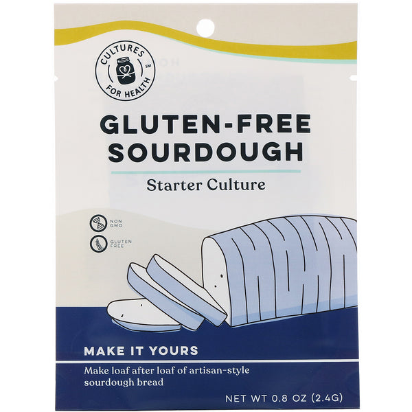 Cultures for Health, Gluten-Free Sourdough, 1 Packet, .08 oz (2.4 g) - The Supplement Shop