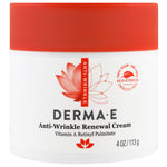 Derma E, Anti-Wrinkle Renewal Cream, 4 oz (113 g) - The Supplement Shop