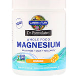 Garden of Life, Dr. Formulated, Whole Food Magnesium Powder, Orange, 14.8 oz (419.5 g) - The Supplement Shop