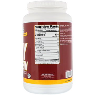 Jarrow Formulas, Whey Protein, Chocolate, 2 lbs (908 g)