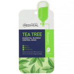 Mediheal, Tea Tree, Essential Blemish Control Mask, 5 Sheets, 0.81 fl oz (24 ml) Each - The Supplement Shop