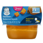 Gerber, Butternut Squash, 2 Pack, 2 oz (56 g) Each