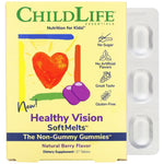 ChildLife, Healthy Vision SoftMelts, Natural Berry Flavor, 27 Tablets - The Supplement Shop