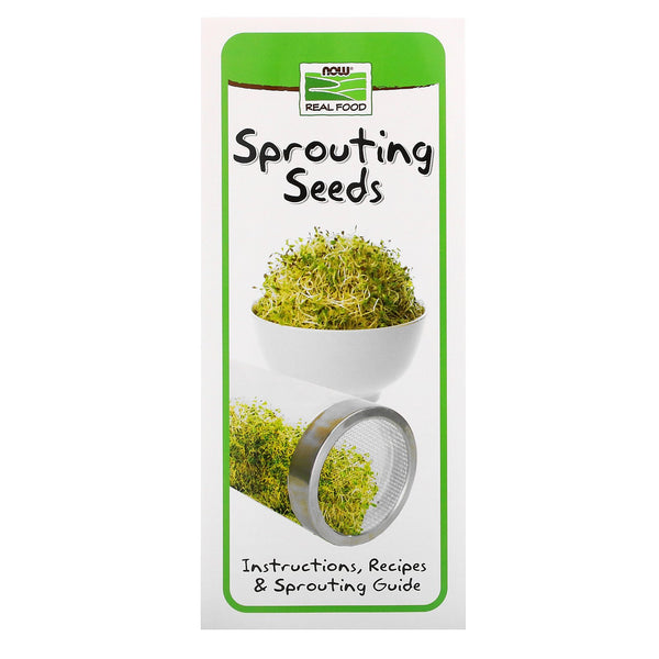Now Foods, Sprouting Jar, 1/2 Gallon - The Supplement Shop