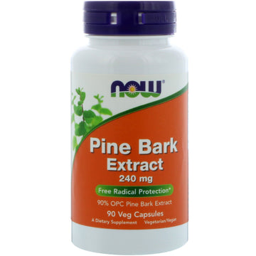 Now Foods, Pine Bark Extract, 240 mg, 90 Veg Capsules