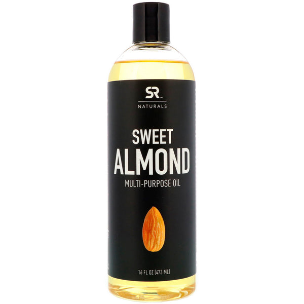 Sports Research, Sweet Almond Multi-Purpose Oil, 16 fl oz (473 ml) - The Supplement Shop
