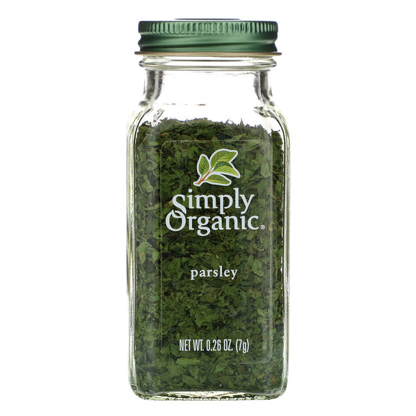 Simply Organic, Parsley, 0.26 oz (7 g) - The Supplement Shop