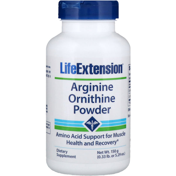 Life Extension, Arginine Ornithine Powder, 5.29 oz (150 g) - The Supplement Shop