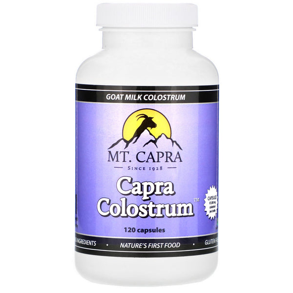 Mt. Capra, Capra Colostrum, Goat Milk Colostrum, 120 Capsules - The Supplement Shop