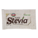 KAL, Sure Stevia, Plus Monk Fruit, 100 Packets, 3.5 oz (100 g) - The Supplement Shop