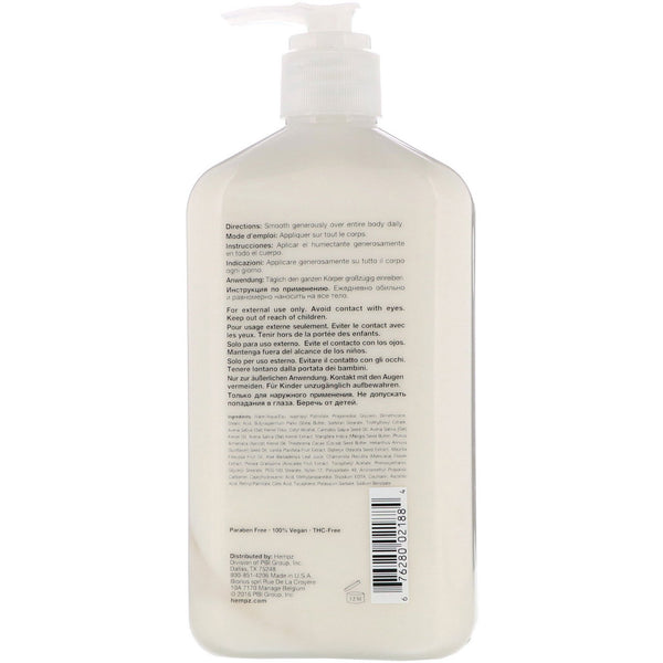 Hempz, Sensitive Skin Herbal Body Moisturizer, Helps Comfort + Soothe Dry Skin, 17 fl oz (500 ml) - The Supplement Shop