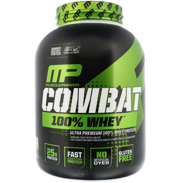 MusclePharm, Combat 100% Whey Protein, Cookies 'n' Cream, 5 lbs (2269 g)