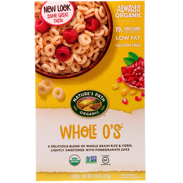 Nature's Path, Whole O's Cereal, 11.5 oz (325 g) - The Supplement Shop