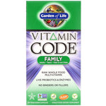 Garden of Life, Vitamin Code, Family, 120 Vegetarian Capsules - The Supplement Shop